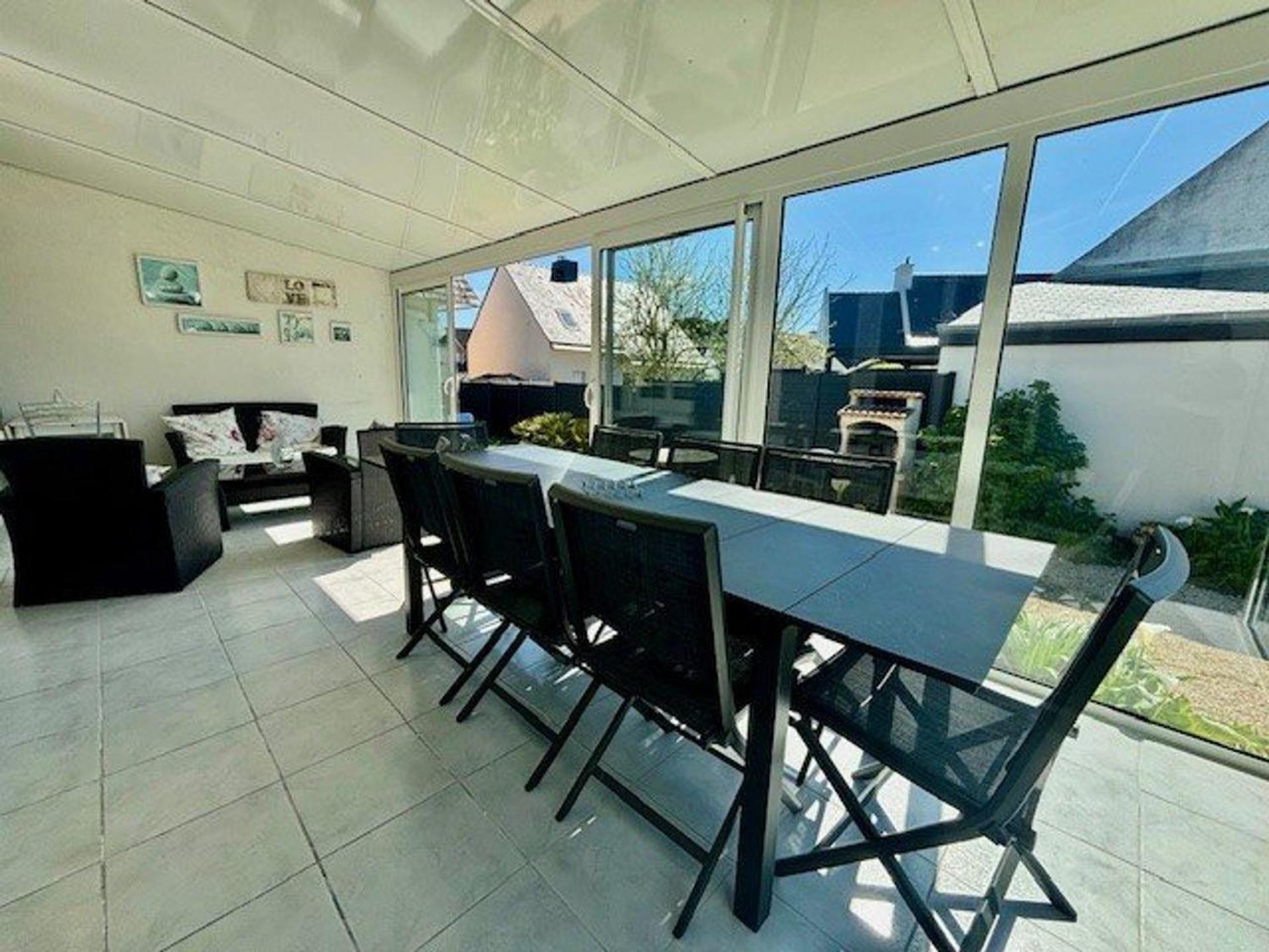 Maison Lumineuse A Quiberon, 90M², Avec Cour, Proche Plage, 6 Pers., Wifi, Animaux Acceptes, Classee 3* - Fr-1-478-76 Bagian luar foto