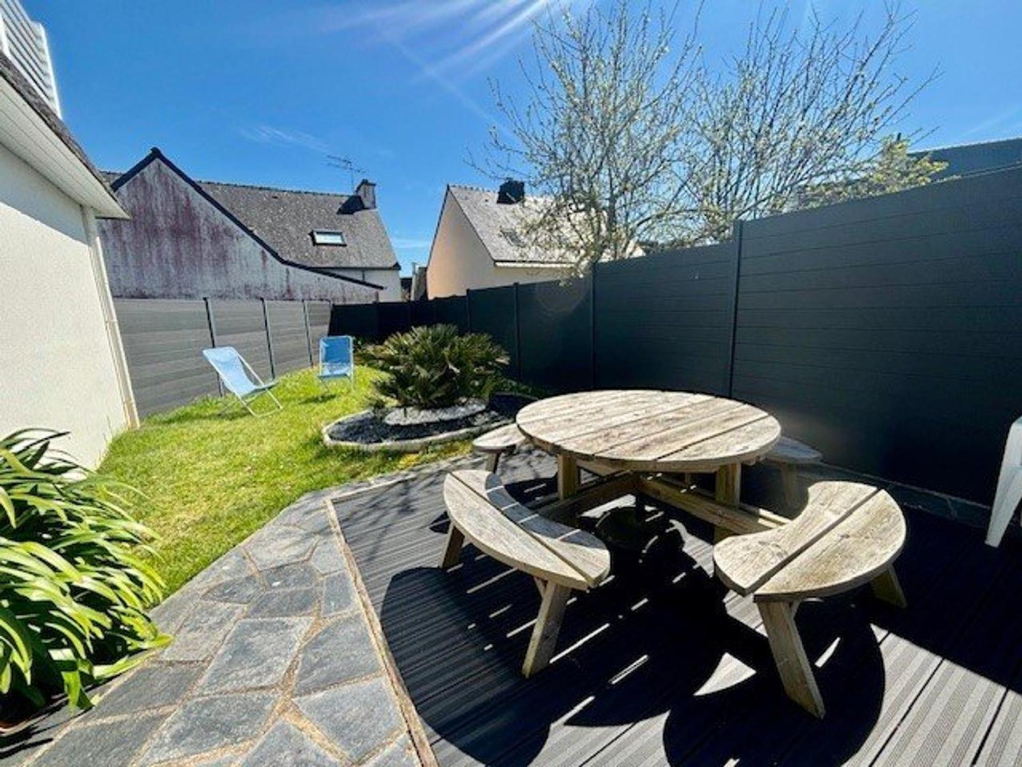 Maison Lumineuse A Quiberon, 90M², Avec Cour, Proche Plage, 6 Pers., Wifi, Animaux Acceptes, Classee 3* - Fr-1-478-76 Bagian luar foto